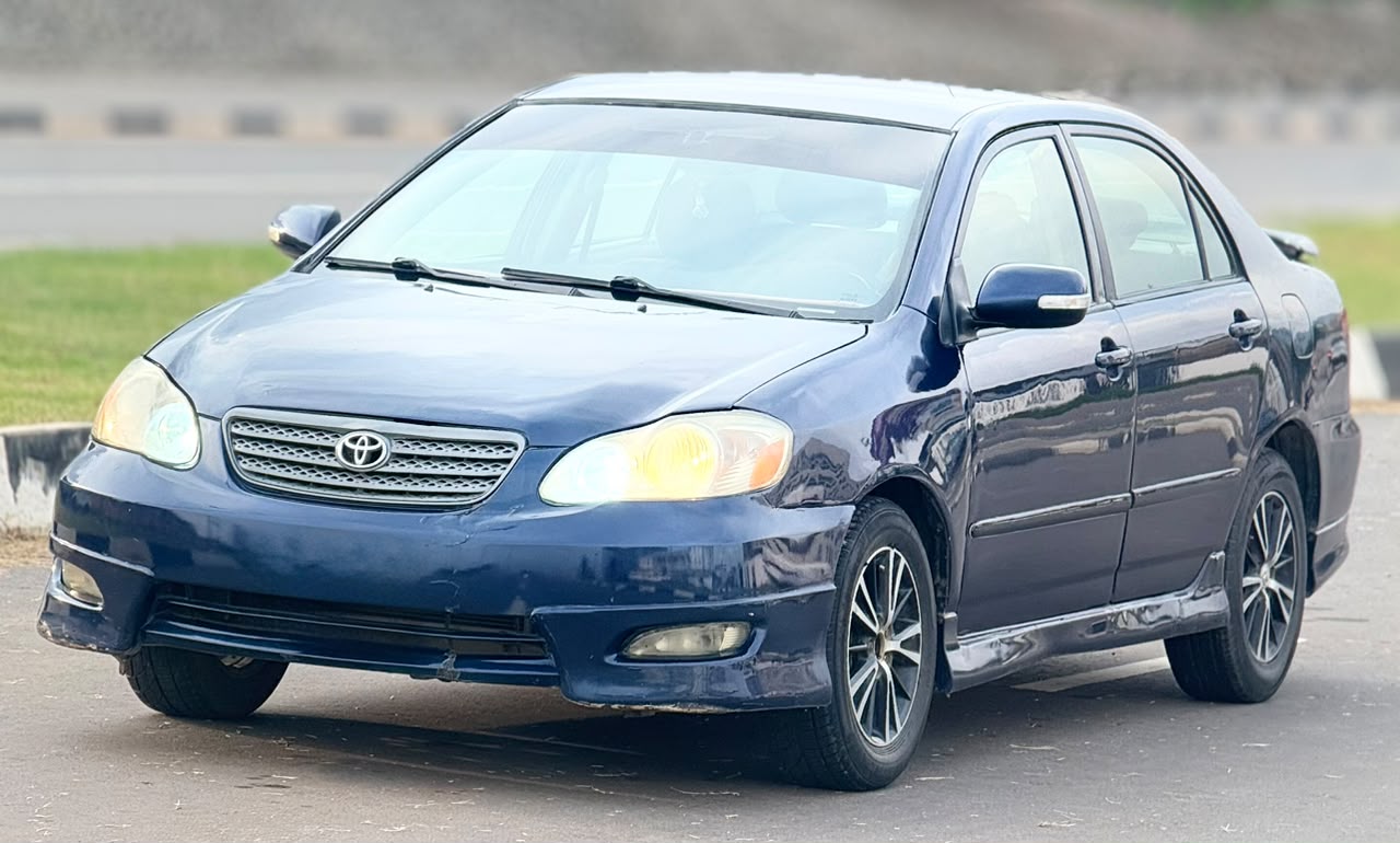 
								NEATLY USED 2007 TOYOTA COROLLA S IN GOOD CONDITION WITH PROPER DOCUMENTATION UNTAMPERED SYSTEM GOING FOR 5.5M ABUJA DEAL full									