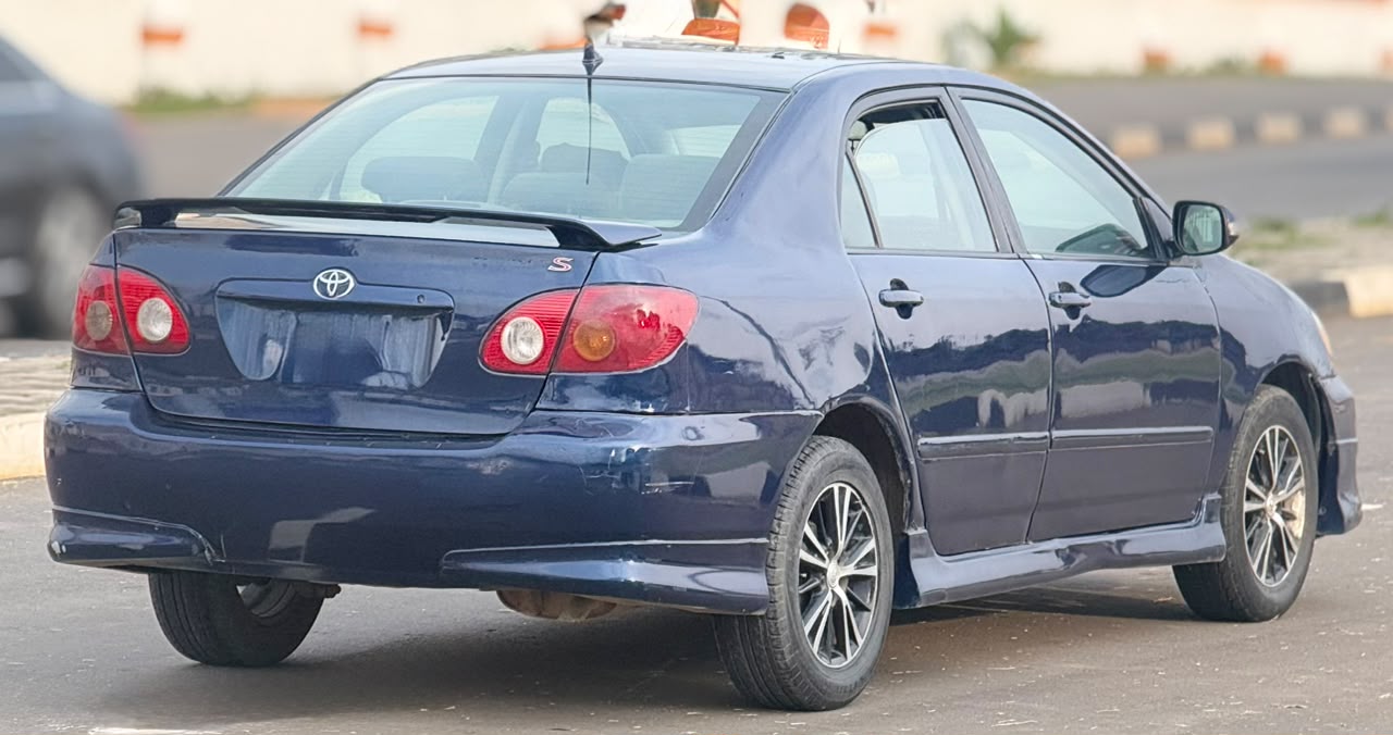 
								NEATLY USED 2007 TOYOTA COROLLA S IN GOOD CONDITION WITH PROPER DOCUMENTATION UNTAMPERED SYSTEM GOING FOR 5.5M ABUJA DEAL full									