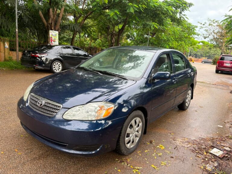 Just in: Extremely clean foreign used 2006 Toyota corolla LE with original duty going for just 8.8m Location Abuja deal