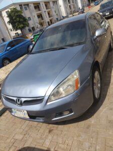 Giveaway Deal‼️‼️‼️ Carefully Used 2007 Honda Accord DC car is in pristine condition (Nothing To Fix) Ac chilling with proper documentation going for just 3.6m Net Add sambo with me Lugbe Abuja📍 ZERO CHAIN DEAL