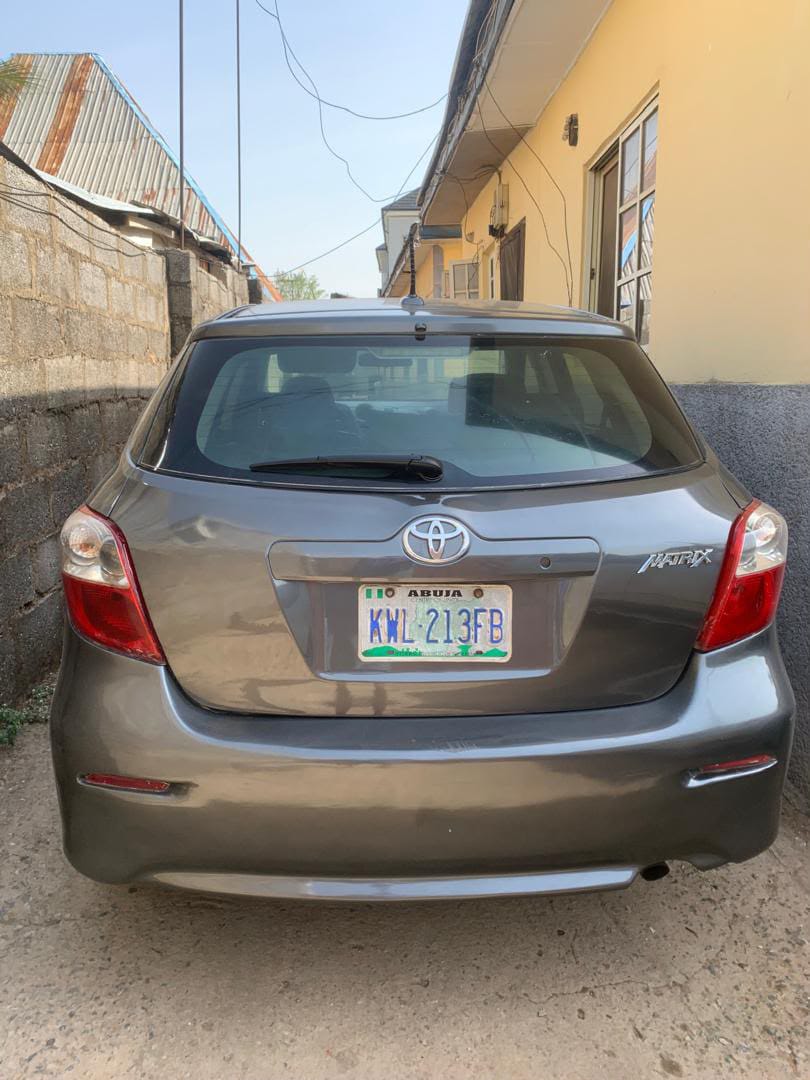 
								Distress sweet toyota matrix 2010 everything blessed ac freezing first body 4.6m early morning deal 📢 Abuja full									