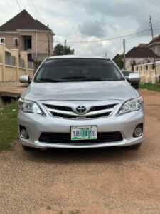 Quick Sale Toyota Corolla 2012 With Untempered Engine and Gear, Ac is freezing 🥶 with Original duty~ 🏷️7.5M Net 📍Abuja Deal