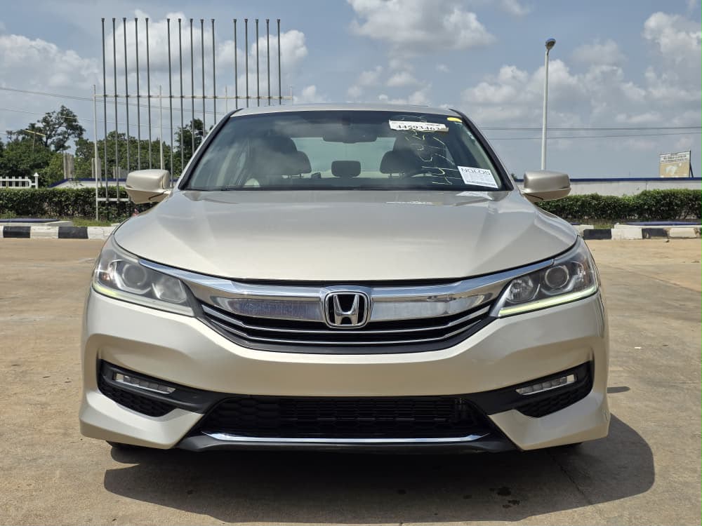 
								Highest Grade Foreign Used fullest option 2017 Honda Accord EXL Keyless, Sunroof, Double screen, Reverse Camera, Apple Carplay/Android Auto with July 2026 Duty going for just 16.5m Only. full									
