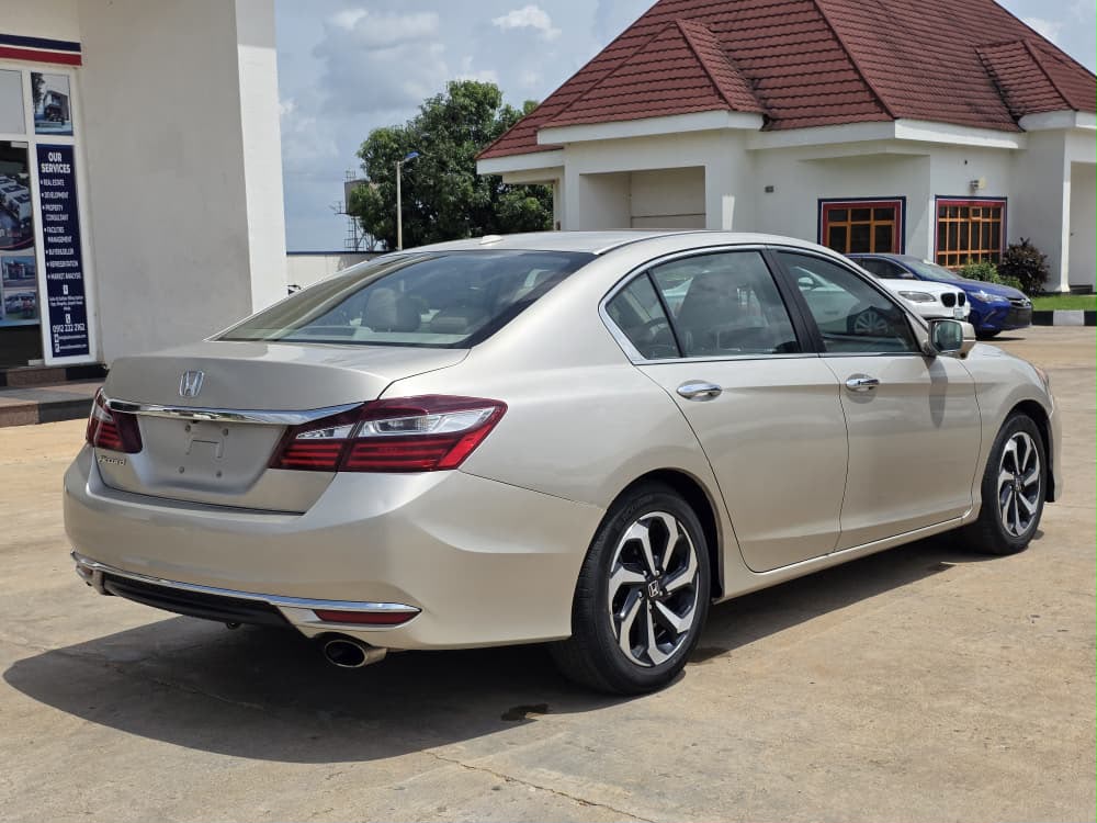 
								Highest Grade Foreign Used fullest option 2017 Honda Accord EXL Keyless, Sunroof, Double screen, Reverse Camera, Apple Carplay/Android Auto with July 2026 Duty going for just 16.5m Only. full									