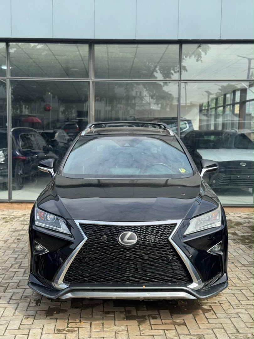 
								Price review ‼️‼️‼️‼️‼️‼️‼️‼️‼️Foreign used 2017 RX350 F-sport   With original custom duty  Clean black on red interior  Sun roof Thumb start  360 camera  Mouse control  Low mileage  Going for 65m now 43m  Dm before you hear sold  Abuja deal full									