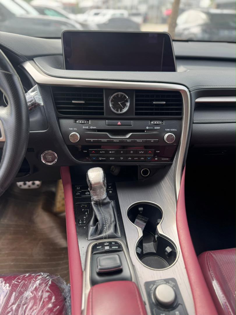 
								Price review ‼️‼️‼️‼️‼️‼️‼️‼️‼️Foreign used 2017 RX350 F-sport   With original custom duty  Clean black on red interior  Sun roof Thumb start  360 camera  Mouse control  Low mileage  Going for 65m now 43m  Dm before you hear sold  Abuja deal full									