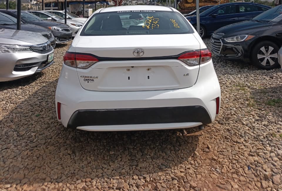 
								Direct Belgium 2020 Toyota Corolla LE  Excellent condition Recent duty.  Price. 19m LCT: Abuja full									