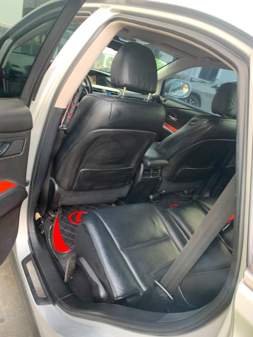 
								Belgium grade Lexus Rx350 2011 model With unscrew engine and gear  Factory fitted Ac In a buy and drive condition  Going for 11.5m to owner  Location 📍Abuja owner house 🏡  Buyer settles 300k full									