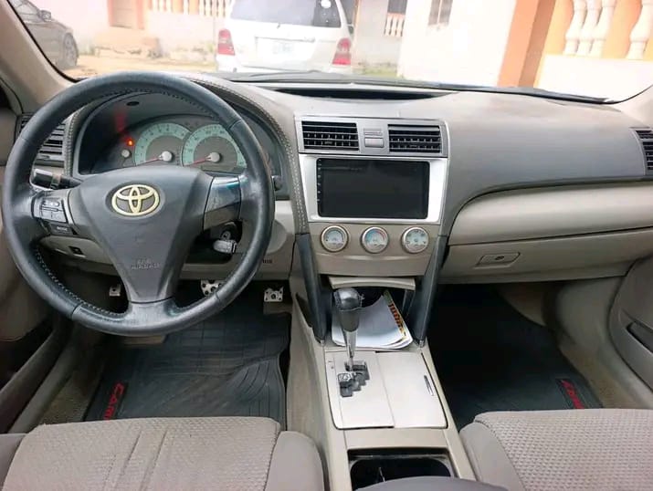 
								SHARP CAMRY 2010 MODEL SPORT UNTAMPERED ENGINE AND AND GEAR AC CHILLING  NO ACCIDENT  NEAT INTERIOR GOOD TYRES BUY AND DRIVE PRICE..6.2M LOCATION  ABUJA WITH ME   note: buyer settle 200k full									