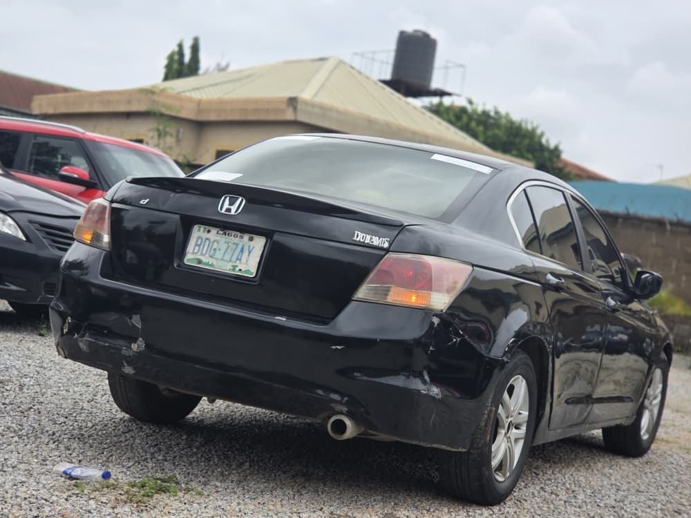 
								Mad Distress alert ⚠️📢 Super sharp Honda Accord 2011 model with 100% untampered engine and gear Ac needs attention selling for 👉3.7m buyer settle 100k Location Abacha road Nyanya Abuja deal Car is with me directly full									