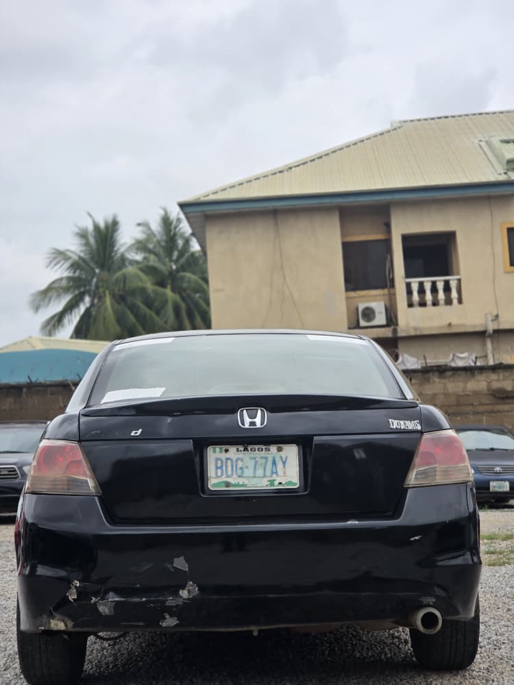 
								Mad Distress alert ⚠️📢 Super sharp Honda Accord 2011 model with 100% untampered engine and gear Ac needs attention selling for 👉3.7m buyer settle 100k Location Abacha road Nyanya Abuja deal Car is with me directly full									
