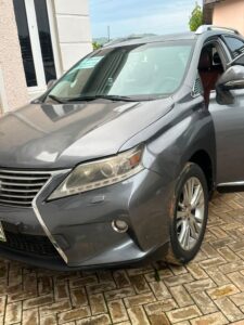clean used Firstbody 2013 Lexus RX 350 with untampered engine & gear & ac for N16m, owner last pls add sambo