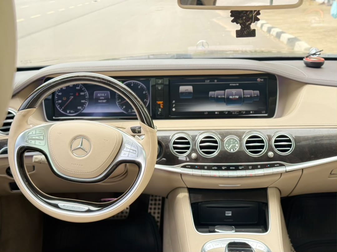 
								GOOD DEAL‼️  FIRST BODY 2015 MERCEDES-BENZ S550💫   Extremely clean, only 11 months used. Just like you are buying a foreign used car!  ✅ Never Painted (First Body) ✅Clean Title ✅Custom Duty Paid ✅Brand New Dunlop Tires ✅Immaculate Interior & Exterior  A properly kept S-Class for buyers who know the value of a clean car.  💰N33.5M  AbuJa LoKaTioN full									