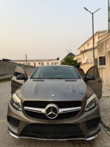distress 2023 GLE Mercedes Benz (2017 on belt upgrade) bought toks in January 2026 going for 36.5M ABUJA