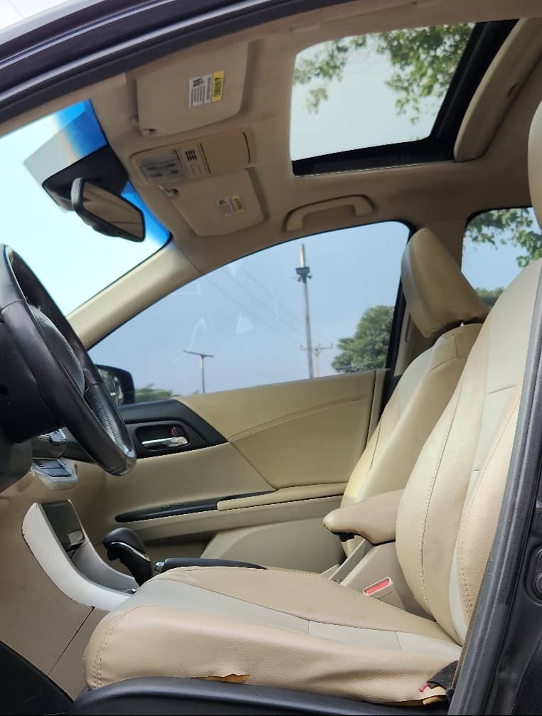 
								Super distress Honda accord 2013 upgraded to 2016 with untempered engine and gear, and chilling ac. Going for 8.5m. Location: Abuja, Gwarinpa! full									