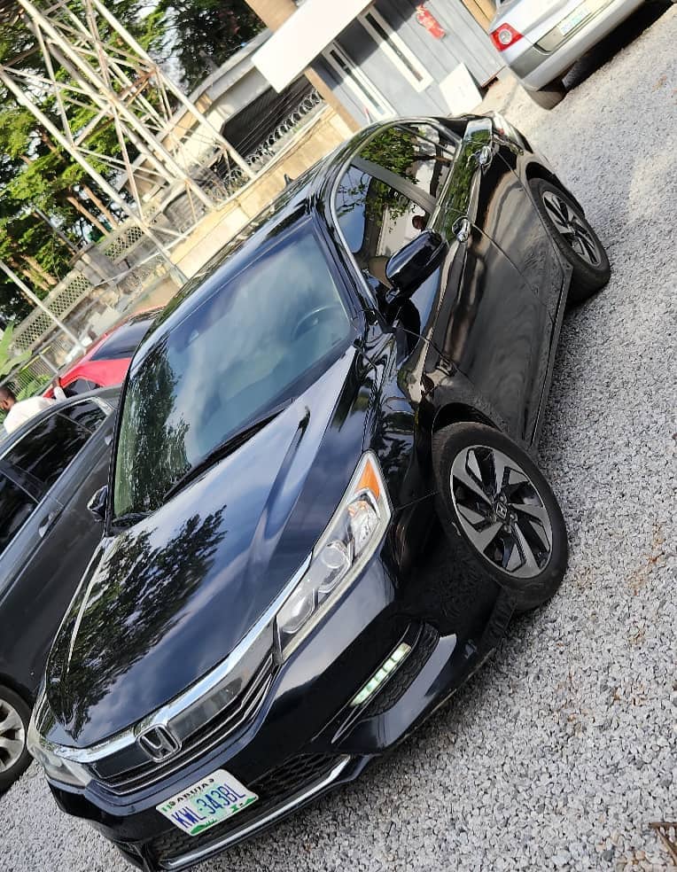 
								Super distress Honda accord 2013 upgraded to 2016 with untempered engine and gear, and chilling ac. Going for 8.5m. Location: Abuja, Gwarinpa! full									