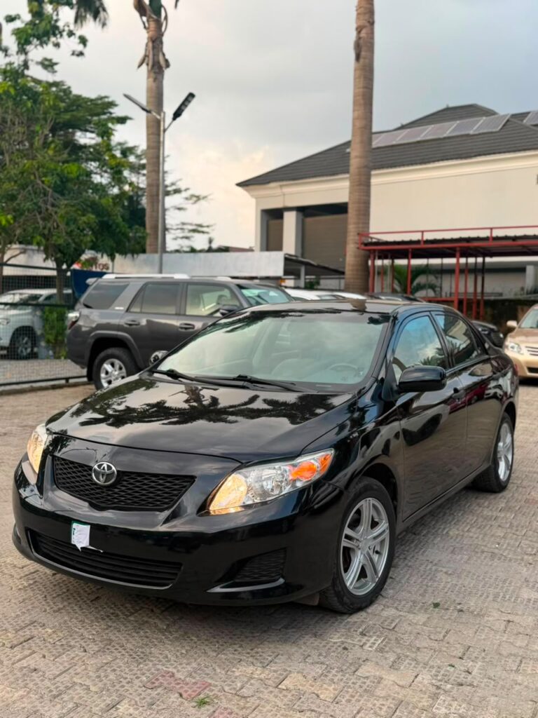 GIVEAWAY DEAL‼️‼️‼️ DIRECT BELGIUM 🇧🇪 TOYOTA COROLLA 2009 WITH ORIGINAL DUTY GOING FOR JJSR 9.2M LAST WITH SAMBO ABUJA📍 ZERO CHAIN DEAL