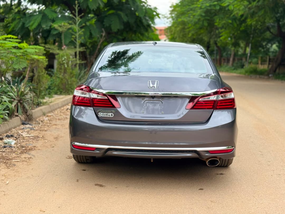 
								Highest Grade Foreign Used fullest option 2016 Honda Accord EXL Keyless, Sunroof, Double screen, Reverse Camera, Apple Carplay/Android Auto with July 2026 Duty going for just 16.5m Only. full									