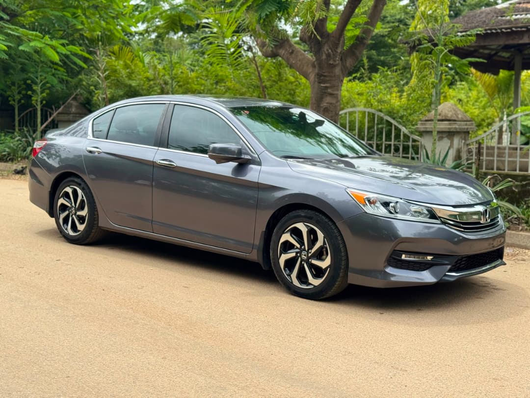 
								Highest Grade Foreign Used fullest option 2016 Honda Accord EXL Keyless, Sunroof, Double screen, Reverse Camera, Apple Carplay/Android Auto with July 2026 Duty going for just 16.5m Only. full									