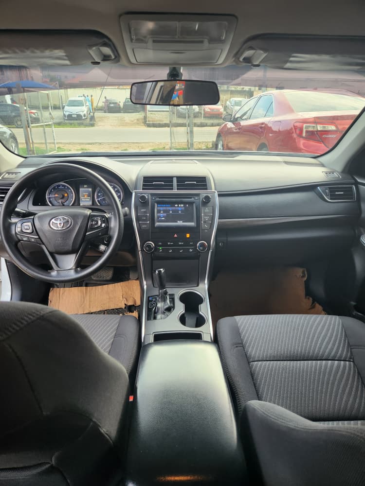 
								Good Deal‼️‼️‼️ Foreign Used (V4) 2015 Toyota Camry SE with original duty going for just 13.7m Net with our sambo with me Lugbe Abuja📍 ZERO CHAIN DEAL full									