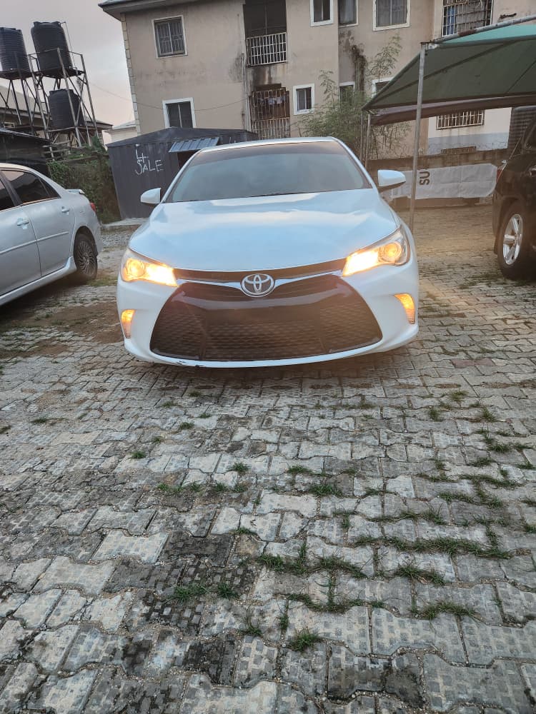 
								Good Deal‼️‼️‼️ Foreign Used (V4) 2015 Toyota Camry SE with original duty going for just 13.7m Net with our sambo with me Lugbe Abuja📍 ZERO CHAIN DEAL full									