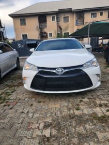 Good Deal‼️‼️‼️ Foreign Used (V4) 2015 Toyota Camry SE with original duty going for just 13.7m Net with our sambo with me Lugbe Abuja📍 ZERO CHAIN DEAL
