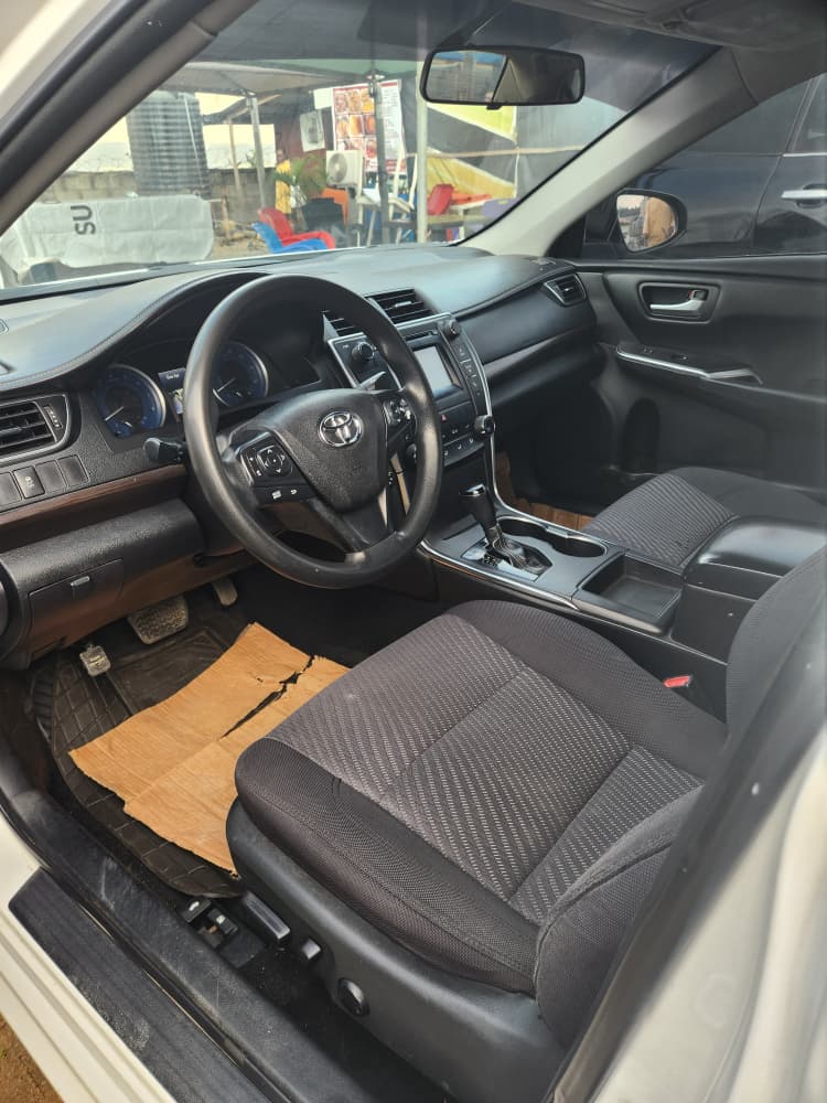 
								Good Deal‼️‼️‼️ Foreign Used (V4) 2015 Toyota Camry SE with original duty going for just 13.7m Net with our sambo with me Lugbe Abuja📍 ZERO CHAIN DEAL full									
