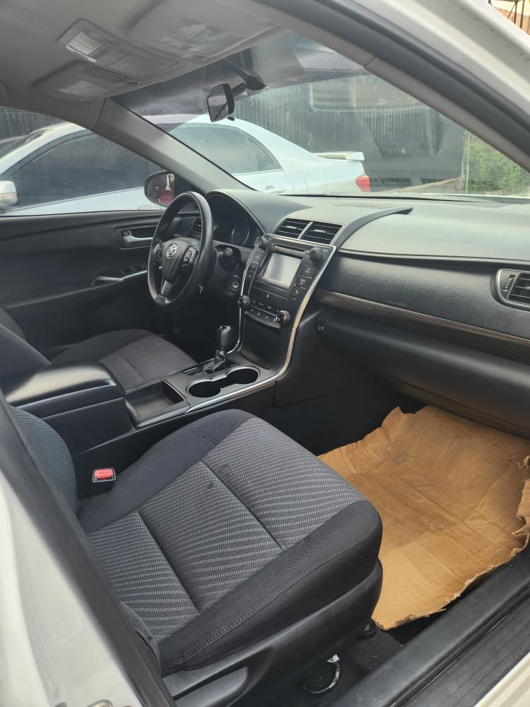 
								Good Deal‼️‼️‼️ Foreign Used (V4) 2015 Toyota Camry SE with original duty going for just 13.7m Net with our sambo with me Lugbe Abuja📍 ZERO CHAIN DEAL full									