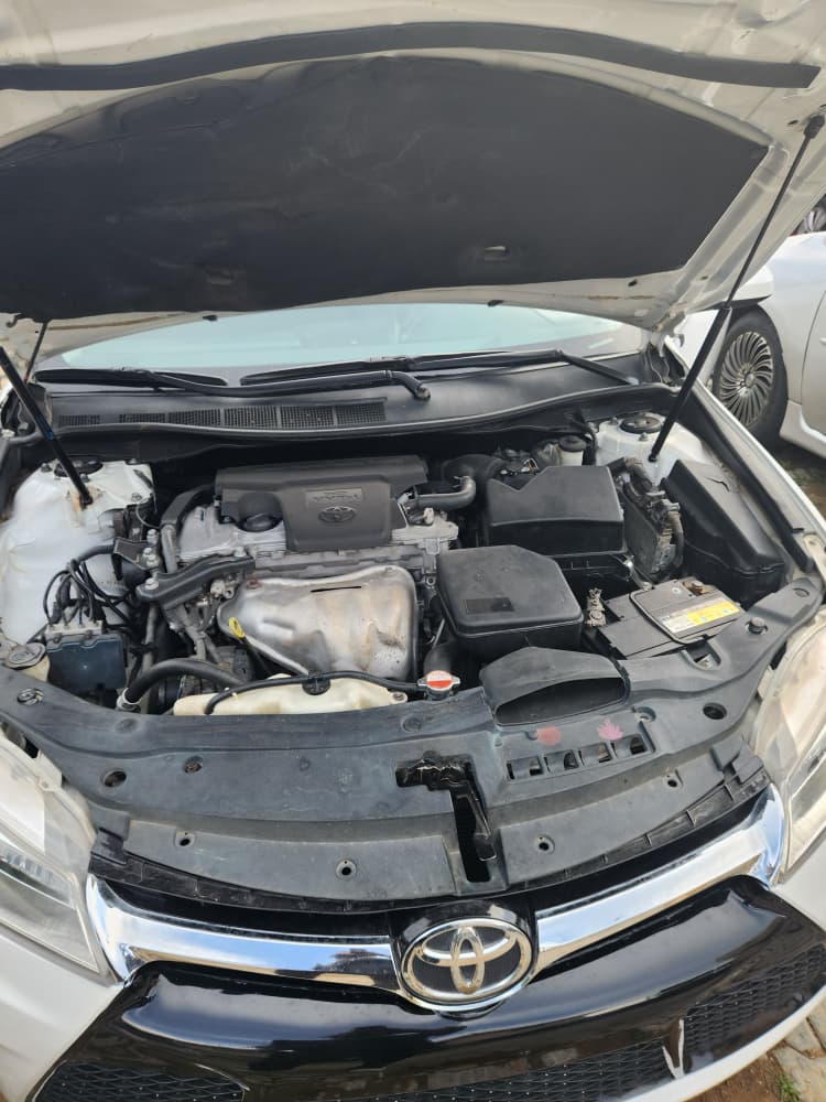 
								Good Deal‼️‼️‼️ Foreign Used (V4) 2015 Toyota Camry SE with original duty going for just 13.7m Net with our sambo with me Lugbe Abuja📍 ZERO CHAIN DEAL full									