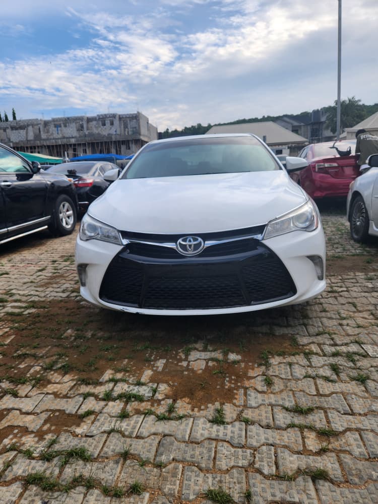 
								Good Deal‼️‼️‼️ Foreign Used (V4) 2015 Toyota Camry SE with original duty going for just 13.7m Net with our sambo with me Lugbe Abuja📍 ZERO CHAIN DEAL full									