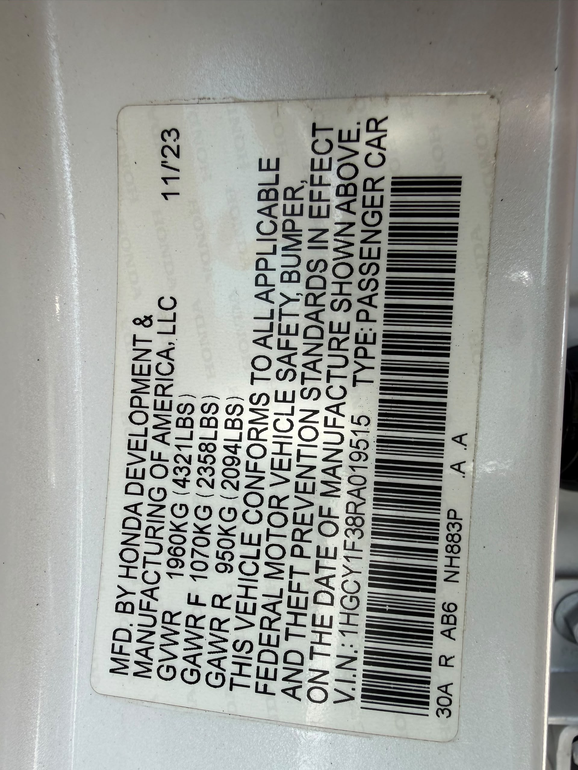 
								QUICK SALE!! 🚨  Used 2024 Honda Accord Full option • Everything working perfectly • Buy & Drive  💰 ₦31Million 📍 Abuja full									