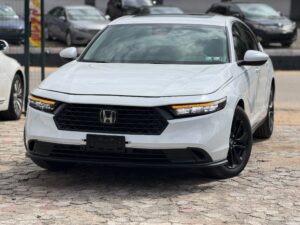 QUICK SALE!! 🚨  Used 2024 Honda Accord Full option • Everything working perfectly • Buy & Drive  💰 ₦31Million 📍 Abuja