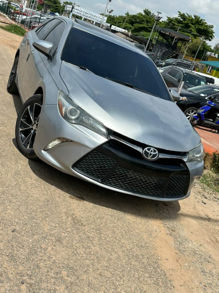 Extremely clean Toyota Camry XSE 2015 model, few months used first body, untempared engine and gear going for 12m Abujadeal