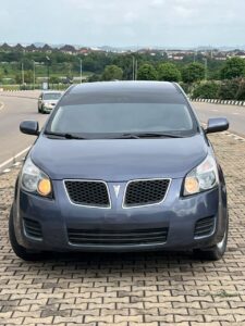 Cearfully used Pontiac vibe 2009 model in less than three months used everything is excellent going for 7m Abuja deal