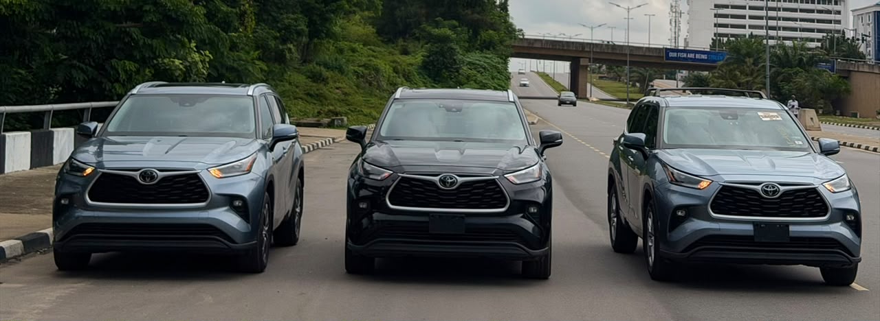 
								NeW WeeK BanGeR🔥 POINT & KILL WIth MoNeY💰  Three(3)Units Of 2021/22 TOYOTA HIGHLANDER XLE & LiMiTeD(XLE for 55m and Limited for 65m)ResPecTiVeLy send Dm for more pics full									