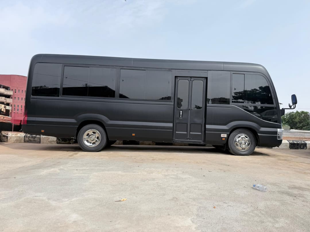 
								Brand new BULLETPROOF COASTER BUS 2025 model diesel engine. Wireless charger, private jet sitting position,  wine space, fridge, tv and lots more. Full Ballistic protection including run flat tires 850m 📍 Now 730m Best Abuja deal full									