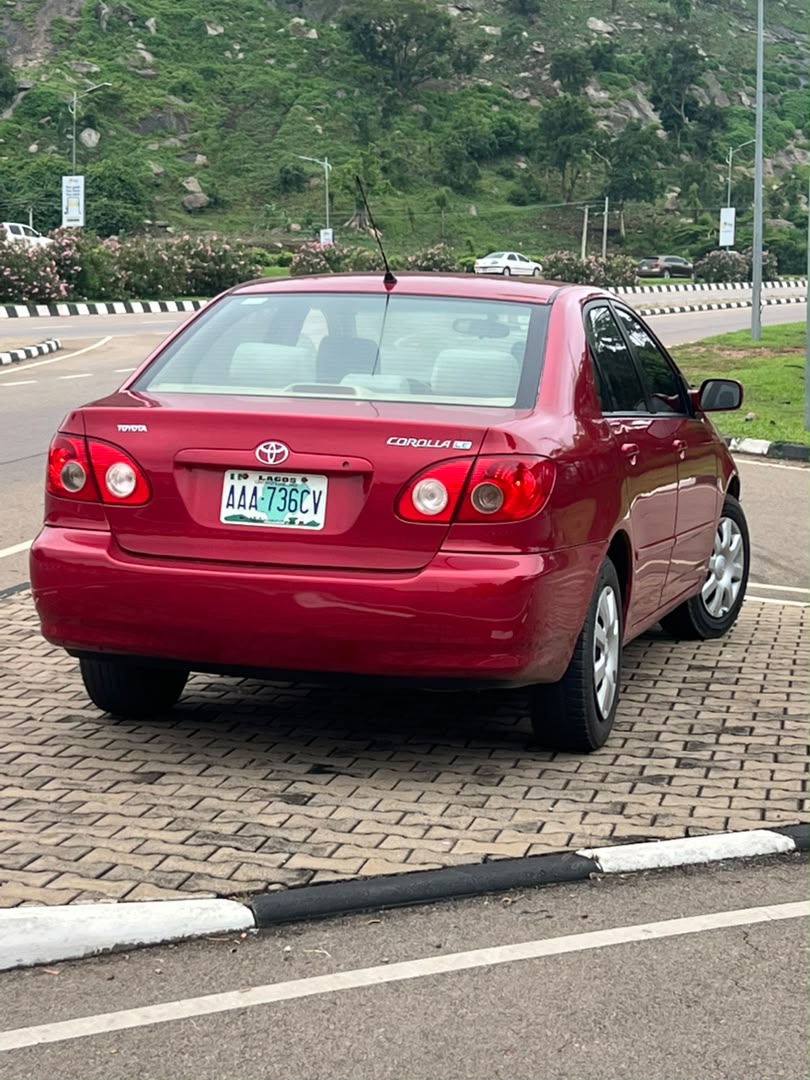 
								Super sharp Toyota Corolla 2006 engine and gearbox untempered AC chilling going for 6.3m abujadeal full									