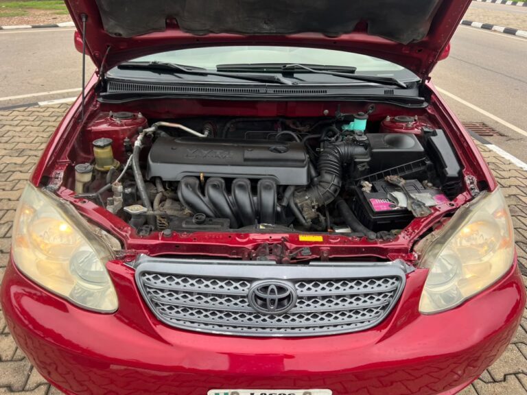 Super sharp Toyota Corolla 2006 engine and gearbox untempered AC chilling going for 6.3m abujadeal