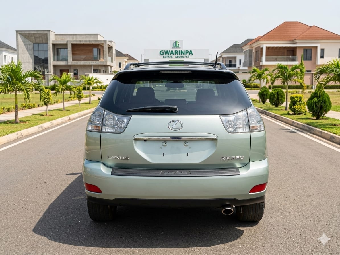 
								* Registered Lexus RX350 2008 Model * Untempered Engine  * Perfect Gear Selection  * Good AC System  * Beautiful Interior  * Original Custom Duty  * Abuja Gwarinpa  * 7.6m full									