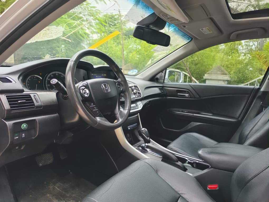 
								Highest Grade Super clean foreign used fullest option 2014 on belt  Honda Accord EXL keyless Double screen with Aug 2026 Duty going for just 13.8m full									