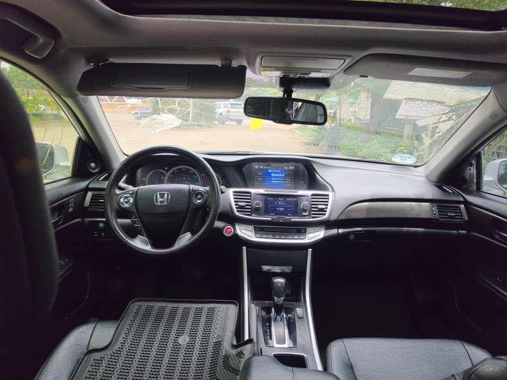 
								Highest Grade Super clean foreign used fullest option 2014 on belt  Honda Accord EXL keyless Double screen with Aug 2026 Duty going for just 13.8m full									