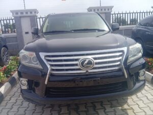 Distress Foreign used Lx570   With original custom duty  Going for 35m  Abuja deal