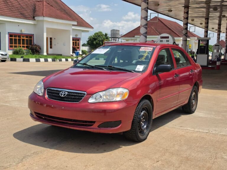FOREIGN USED TOYOTA COROLLA 2006 MODEL‼️  ✅ KEY ENTRY ✅ CATALYST INTACT ✅ ENGINE AND GEAR UNTEMPERED 100% ✅ 2026 ORIGINAL CUSTOM DUTY ✅ BRAND NEW TIRES ✅ ZERO LEGWORK  PRICE……….N#9,000,000 ONLY,SAMBO ASSURED LOCATION …ABUJA