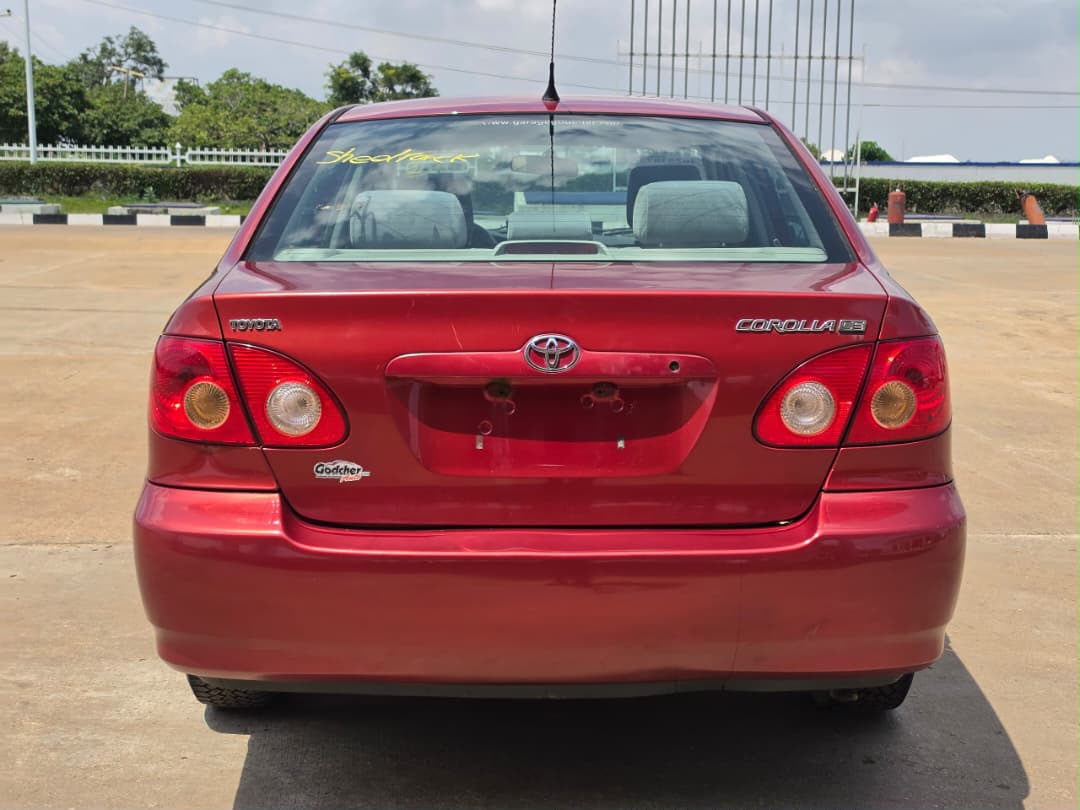 
								FOREIGN USED TOYOTA COROLLA 2006 MODEL‼️  ✅ KEY ENTRY ✅ CATALYST INTACT ✅ ENGINE AND GEAR UNTEMPERED 100% ✅ 2026 ORIGINAL CUSTOM DUTY ✅ BRAND NEW TIRES ✅ ZERO LEGWORK  PRICE……….N#9,000,000 ONLY,SAMBO ASSURED LOCATION …ABUJA full									