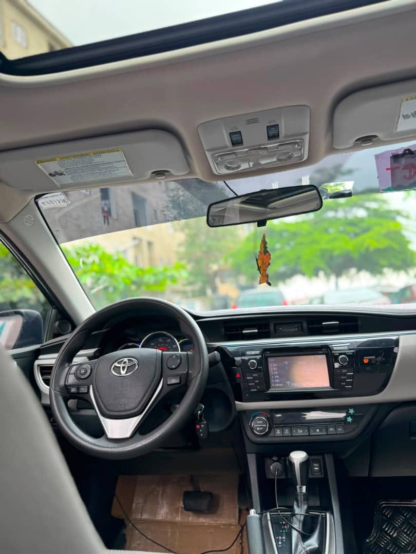 
								2014 TOYOTA COROLLA LE EXTREMELY CLEAN FOREIGN USED WITH GENUINE DUTY ✅; SUNROOF, REVERSE CAMERA, BLUETOOTH AUDIO PLAYER, FABRIC SEATS, ALLOY WHEELS AND MORE.💰PRICE: 14.5 MILLION NAIRA ONLY full									