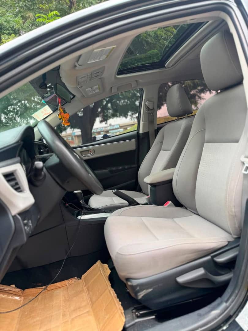 
								2014 TOYOTA COROLLA LE EXTREMELY CLEAN FOREIGN USED WITH GENUINE DUTY ✅; SUNROOF, REVERSE CAMERA, BLUETOOTH AUDIO PLAYER, FABRIC SEATS, ALLOY WHEELS AND MORE.💰PRICE: 14.5 MILLION NAIRA ONLY full									