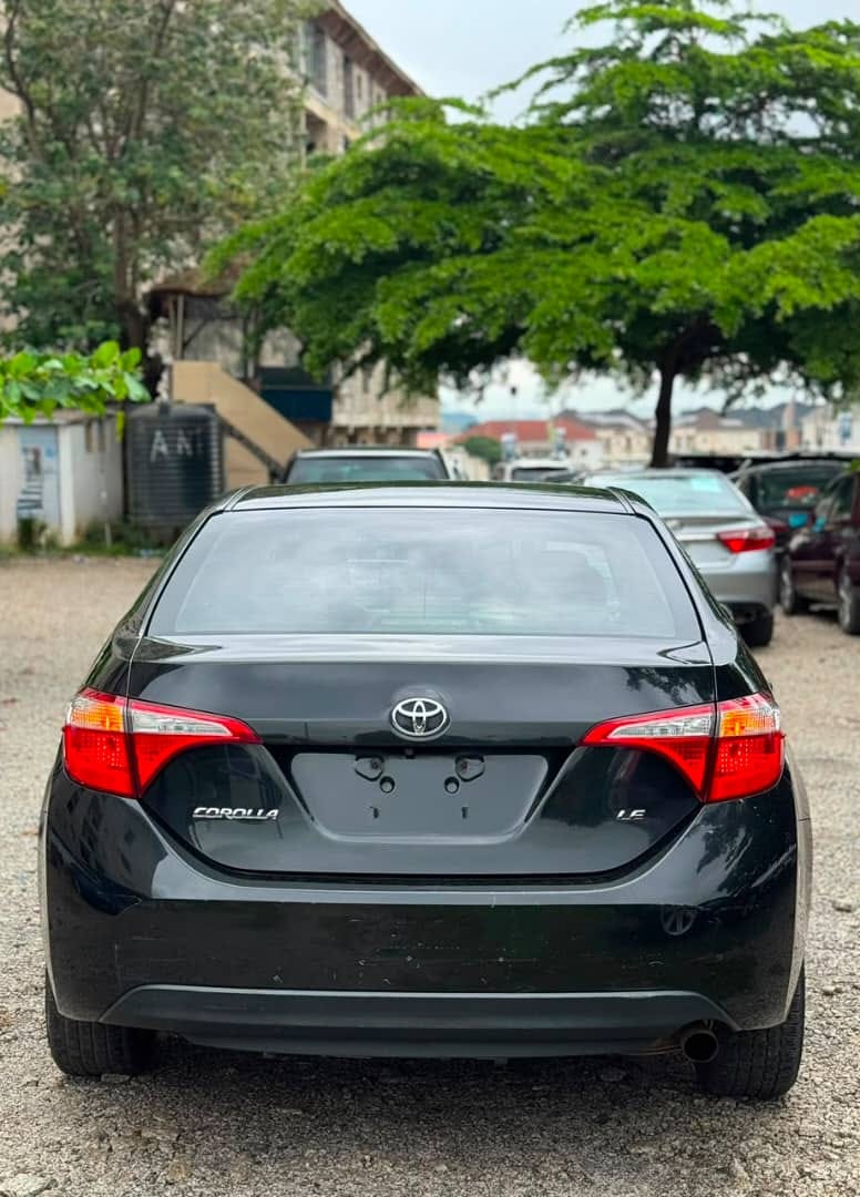 
								2014 TOYOTA COROLLA LE EXTREMELY CLEAN FOREIGN USED WITH GENUINE DUTY ✅; SUNROOF, REVERSE CAMERA, BLUETOOTH AUDIO PLAYER, FABRIC SEATS, ALLOY WHEELS AND MORE.💰PRICE: 14.5 MILLION NAIRA ONLY full									
