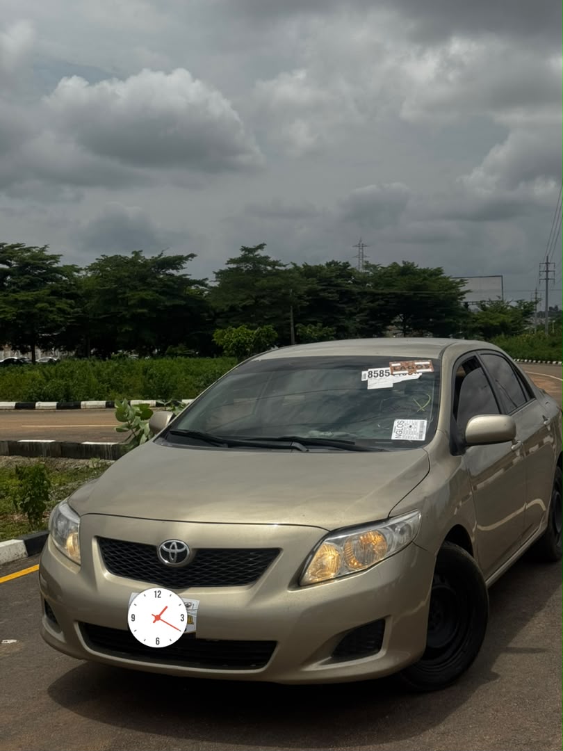
								Giveaway Deal‼️‼️‼️ Grade A (Accident Free) Foreign Used 2009 Toyota Corolla XLE car is in pristine condition with original 2026 entry duty going for just 10.5m with me Lugbe Abuja📍 ZERO CHAIN DEAL full									