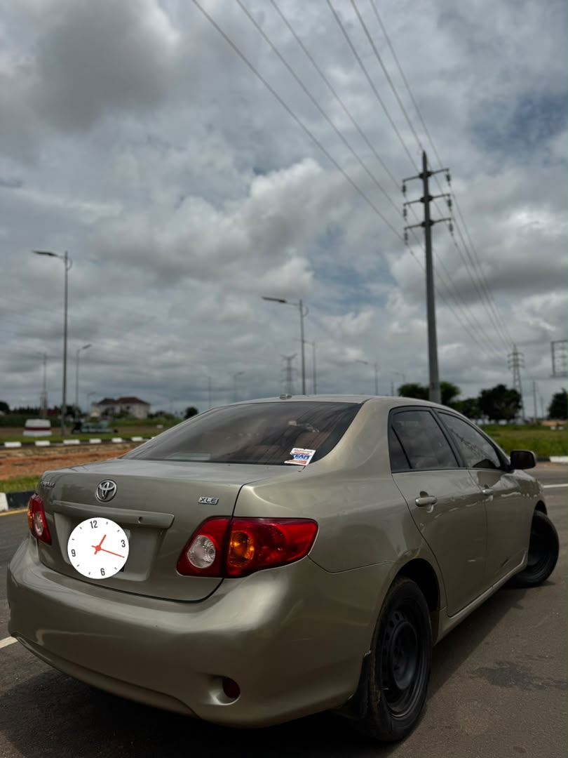 
								Giveaway Deal‼️‼️‼️ Grade A (Accident Free) Foreign Used 2009 Toyota Corolla XLE car is in pristine condition with original 2026 entry duty going for just 10.5m with me Lugbe Abuja📍 ZERO CHAIN DEAL full									