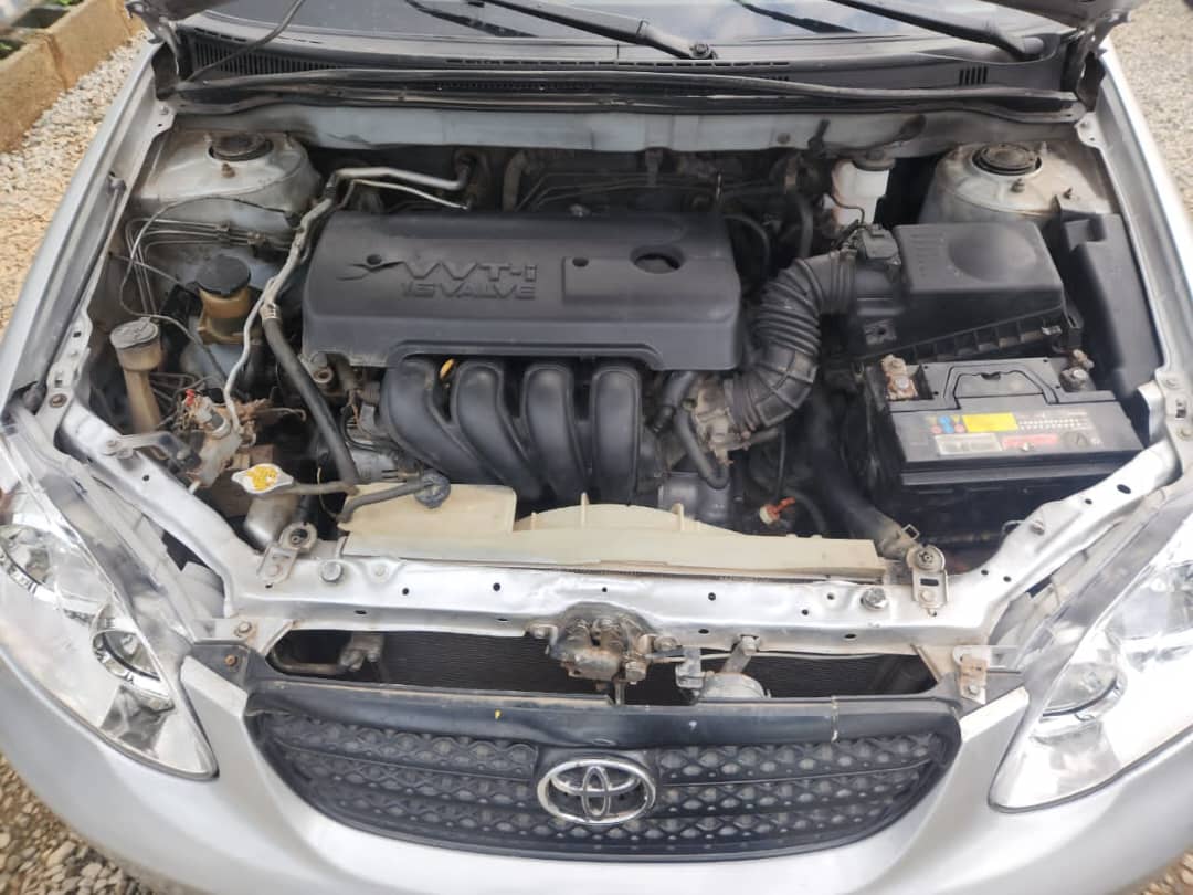 
								Distress: DISTRESS TOYOTA CORROLA 2006 model with super sound engine and gear. Ac is chilling. Going for 4.5m only. Location: Gwarinpa, Abuja! With me now full									